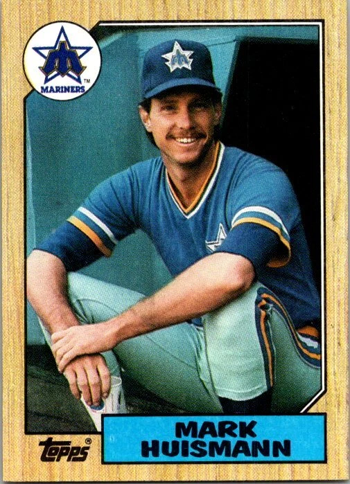1987 Topps #187 Mark Huismann - Image 1 of 1