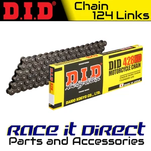 DID Chain for Suzuki TC100 1972-1977 Black HD - Picture 1 of 9