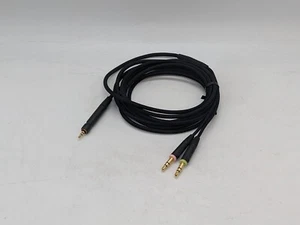 Cable ONLY EPOS Sennheiser DROP 37X 38X GSP 350 500 600 601 602 H6Pro dual 3.5mm - Picture 1 of 10