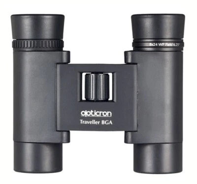 Opticron Traveller BGA 8 x 24 BAK4 Compact Lightweight Binoculars #30774 (UK)NEW - Image 1 of 4