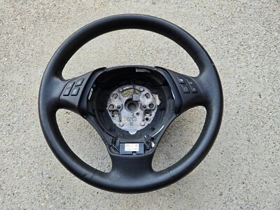 2006-2011 宝马 E90 325i 328i 330i 335i 加热方向盘 带按钮 原始设备制造商 — 第 1/4 张图片