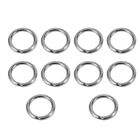  x 30mm Stainless Steel Strapping Welded Round O Rings 10 Pcs Z2N81687
