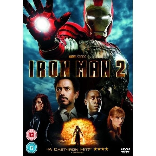 Iron Man 2 (DVD, 2013) - New & Sealed - Free Delivery - Image 1 of 1