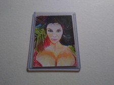 Island Dreams sketch card Marty & Boo's unknown artist