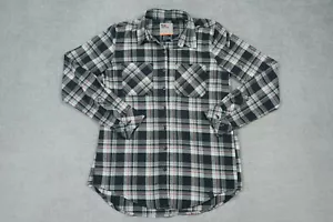 5.11 Tactical Shirt Mens Small Black / Gray Plaid Button Up Long Sleeve Pockets - Picture 1 of 14