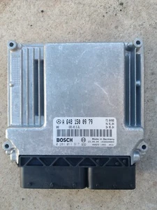 MERCEDES 2005 2006 E320 CDI DIESEL 648 150 09 79 ENGINE 6481500979 ECU ECM PCM - Picture 1 of 3