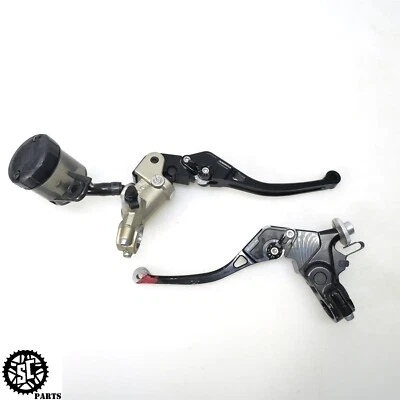 16-19 KAWASAKI NINJA ZX10R FRONT BRAKE MASTER CYLINDER VORTEX LEVERS - Image 1 of 4