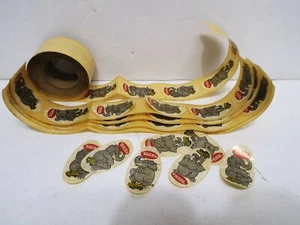 VINTAGE TONKA TIN TOYS DEALERS STICKER ROLL FAIR (B233) - Picture 1 of 3