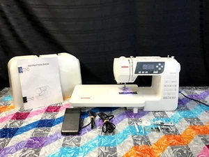 Janome 3160QDC Computerized Sewing & Quilting Machine - Serviced! Good Cond. - Bild 1 von 12