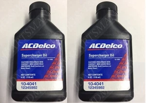 (2) 4 oz Bottles of Genuine GM OEM AC Delco Supercharger Oil Synthetic 12345982 - Picture 1 of 1