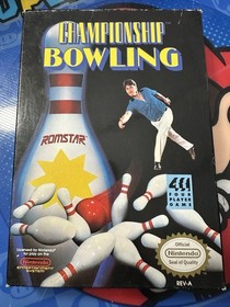 Championship Bowling (Nintendo Entertainment System, 1989) NES - CIB Complete