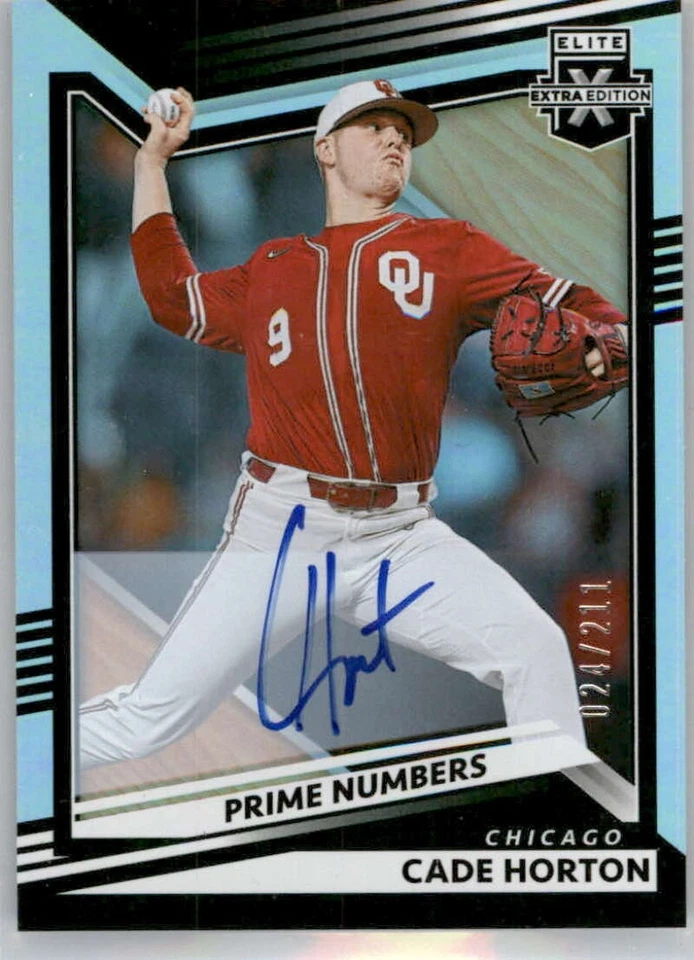 2022 Panini Elite Extra Edition Baseball Prime Number Autograph A Pick From List - Image 1 of 1