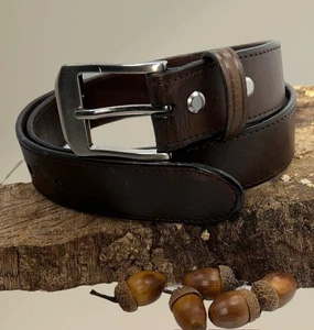 Tagua Gunleather Premium Dark Brown Leather Gun Belt - CHOOSE SIZE - Bild 1 von 3