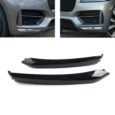 Parachoques delantero rejilla hoja moldura tira moldura moldura moldura para Jaguar F-Pace R Sport 2016-20 Foto 1 de 4