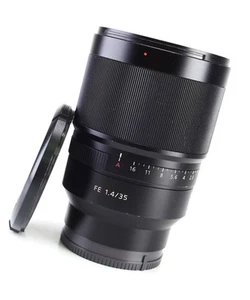 Sony FE 35mm F1.4 Zeiss Distagon ZA T* AF Prime SEL35F14Z Lens Front & Rear Caps - Picture 1 of 14