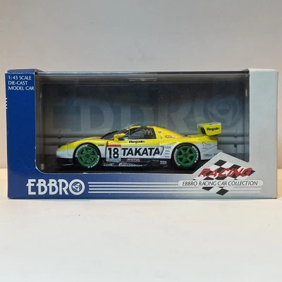 Ebbro TAKATA DOME NSX 2002 JGTC modelo fundido a presión JGTC 1/43 NUEVO Foto 1 de 4