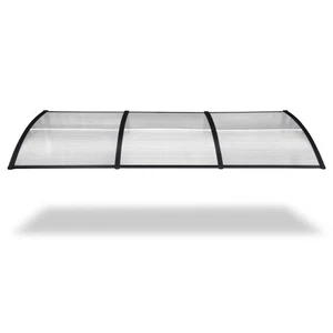 Yescom 38"X117" Window Awning Door Canopy Cover UV30+ Rain Patio Outdoor White - Picture 1 of 9