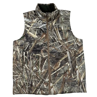 Under Armour Men's Storm2 Realtree Max5 Camo Flyway Down Packable Vest Large - Image 1 of 4