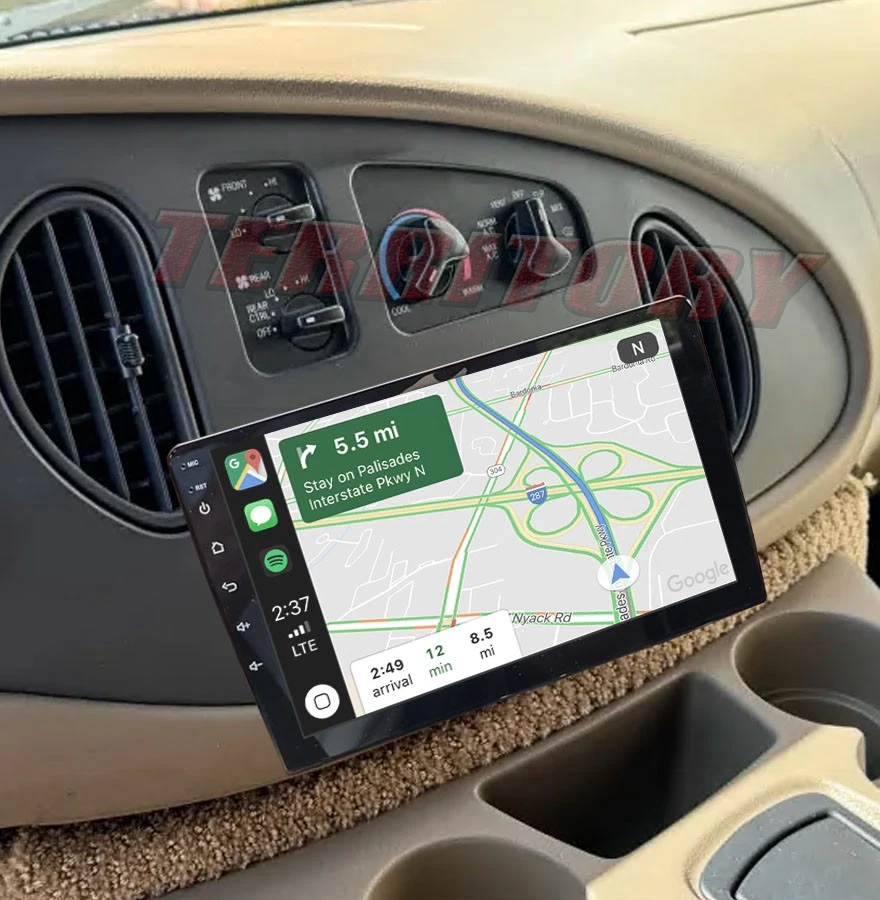 FOR 1998–2008 FORD E-250 E-350 SUPER DUTY 4+64G ANDROID AUTO CAR STEREO CARPLAY - Image 1 of 4