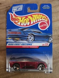 HOT WHEELS 1999 FIRST EDITIONS PONTIAC RAGEOUS #675 - Picture 1 of 3