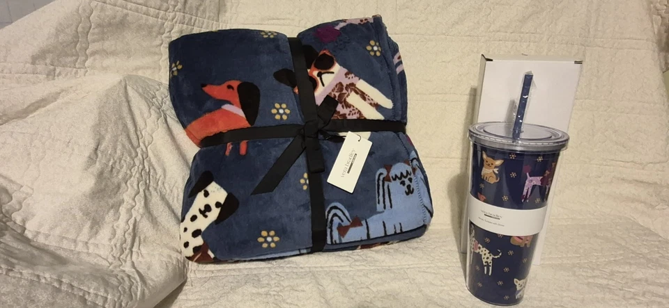 Manta Outlet Essential 50" X 80"/Bark Park/Nueva con etiquetas Foto 1 de 4