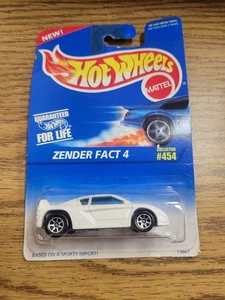Hot Wheels Zender Fact 4 Collettore #454 dal 1996 S49 - Foto 1 di 4