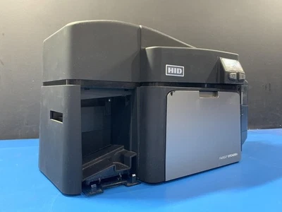 HID Fargo DTC4250E FD Color ID Card Printer W/ AC Adaptor X001800-2 - Image 1 of 4