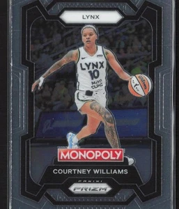 2024 Panini Prizm Monopoly WNBA Courtney Williams #10 Minnesota Lynx - Picture 1 of 2