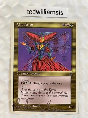 Xira Arien MtG Chronicles Signed Autographed Melissa Benson LP Lightly Played - Image 1 of 3