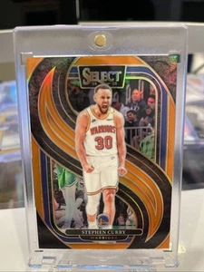 2024-25 Panini Select Stephen Curry Naranja # 03/65 Premier Level 🔥 Warriors - Imagen 1 de 4