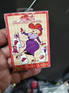 New Vintage 90's Red Hat Society Sealed Unopened United States Playing Card Deck - Picture 1 of 7