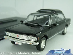 FIAT 130 POPEMOBILE MODEL CAR 1:43 SCALE BLACK LIMOUSINE + DISPLAY CASE KULTOW K - Picture 1 of 4