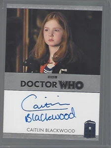 Doctor Who Series 5-7 Caitlin Blackwood (Bordered) autograph - Picture 1 of 1