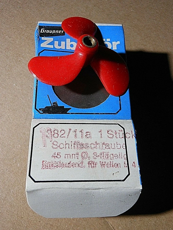 RICAMBI ACCESSORI MODELLI NAVI SPARE PARTS GRAUPNER ELICA NAVE 1382/11A  45 MM. - Imagen 1 de 1