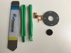 Rueda Clickwheel NEGRA + Botón Para iPod 5ta 5.5 Gen Video 30/60/80GB U2 - Imagen 1 de 6