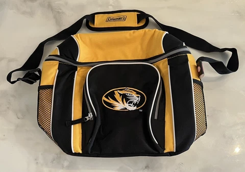 Coleman Soft Cooler University of Missouri Mizzou Tigers Great For Tailgating Cover