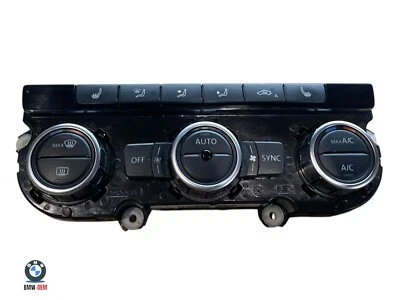 CONTROL DE CLIMA ORIGINAL VW PASSAT B7 CC GOLF JETTA TIGUAN 3AA907044CK - Imagen 1 de 4