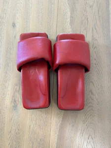 Sinobi offizielle Plateau Sandalen in rot 7-7,5 wie Papucei oder Lofina! - Bild 1 von 7