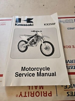 Manual de moto Kawasaki KX250F Foto 1 de 4