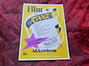 FILM UND TANZ Melodien für Akkordeon Band 39 (Titel siehe Beschreibung) - Bild 1 von 2
