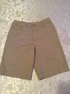 Size 6 Cherokee shorts uniform khaki flat front boys - Picture 1 of 2