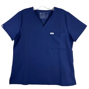 FIGS Catarina Scrub Top Damen M blau Technical Collection Tasche FW1000NP PO2632 - Bild 1 von 8