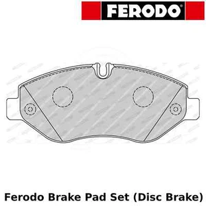 Juego de pastillas de freno Ferodo - delanteras - se adapta a Citroen C4 Coupé, Iveco Daily, Peugeot 308  - Imagen 1 de 3