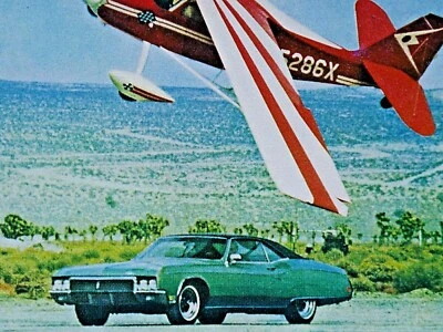 1970 Buick Riviera Mike Dewey AC Original Vintage Print Ad 8.5 x 11" - Image 1 of 4