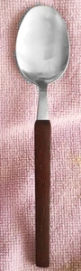 Cuchara sopera de palo de rosa Nils-Johan Scand-Allure 7,25" NUEVA NUNCA USADA hecha en Suecia - Imagen 1 de 9