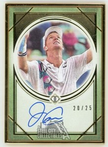 Jim Courier 2020 Topps Transcendent Tennis Autographed Card /25