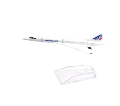 Avion Collection Miniature Air France Concorde De Ligne Reproduction Réplique FR - Photo 1/4