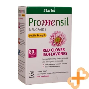 Promensil Wechseljahre Doppel Strenght 80mg 60 Tabletten Rotklee Isoflavone - Bild 1 von 12