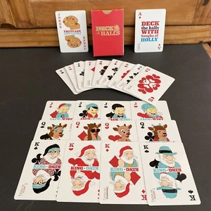 Mazo de cartas creativo inteligente Deck the Halls - tema de Navidad - ¡divertido! - Imagen 1 de 12