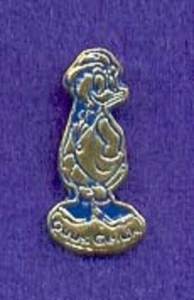 Gladstone Ente Vintage 1960er Walt Disney Productions Ära Anstecknadel - BLAU - Bild 1 von 1